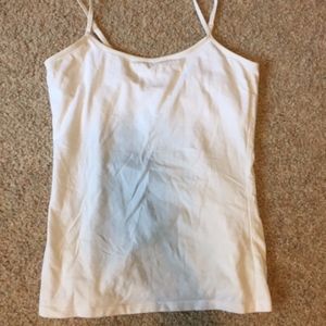 plain white tank top